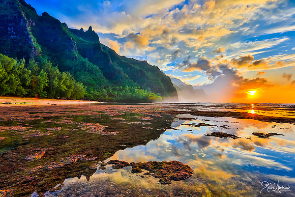 Ke'e Reflections